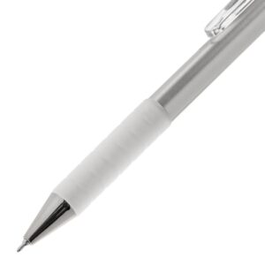 Ручка шариковая Easy Grip, серебристая — изображение 4