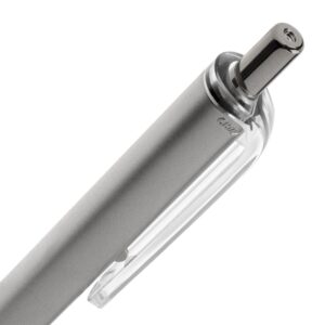 Ручка шариковая Easy Grip, серебристая — изображение 5