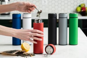 Термос с ситечком Percola, красный — изображение 9
