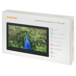 Цифровая фоторамка Digma PF-1043, черная — изображение 7