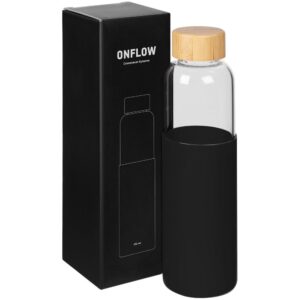 Бутылка для воды Onflow, черная — изображение 7