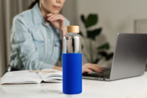 Бутылка для воды Onflow, синяя — изображение 8
