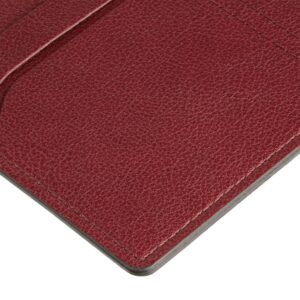 Обложка для паспорта Petrus, красная — изображение 4
