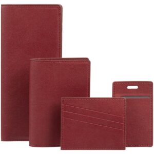 Обложка для паспорта Petrus, красная — изображение 6