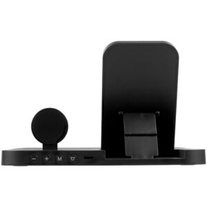 Зарядная станция с часами Clock Nest, черная — изображение 7