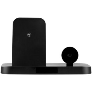 Зарядная станция с часами Clock Nest, черная — изображение 5