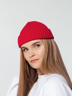 Шапка Hipsta, красная (алая) — изображение 4