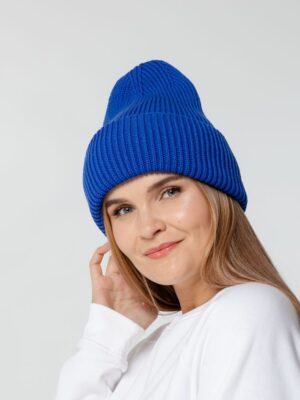 Шапка Flette, синяя — изображение 5