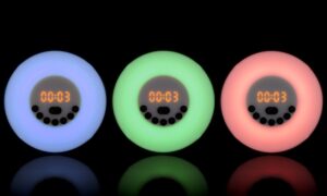 Лампа-колонка со световым будильником dreamTime, ver.2, черная — изображение 11
