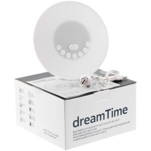 Лампа-колонка со световым будильником dreamTime, ver.2, белая — изображение 9