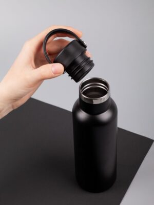 Термобутылка Bidon, черная — изображение 10