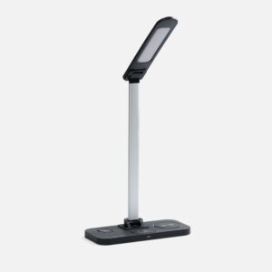 Настольная лампа с беспроводной зарядкой Power Light, черная — изображение 2