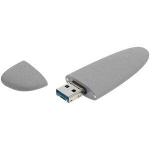 Флешка Pebble Universal, USB 3.0, серая, 64 Гб — изображение 4