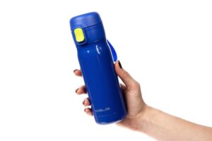 Термобутылка One Touch, синяя — изображение 5