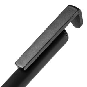 Ручка шариковая Standic с подставкой для телефона, черная — изображение 5