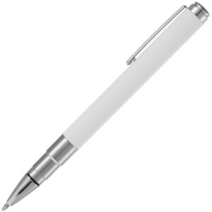 Ручка шариковая Kugel Chrome, белая — изображение 2