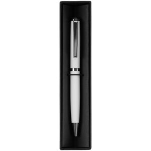 Ручка шариковая Inkish Chrome, белая — изображение 6