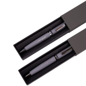 Ручка шариковая Inkish Gunmetal, серая — изображение 8