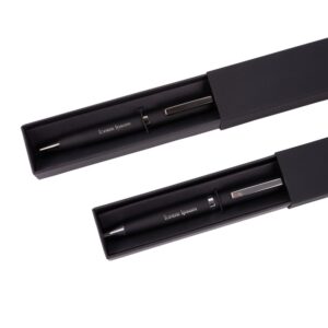 Ручка шариковая Inkish Gunmetal, черная — изображение 7