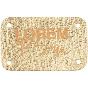Лейбл Corolla Metal, S, золотой — изображение 3