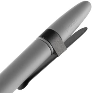 Ручка шариковая Prodir DS5 TSM Metal Clip, серая — изображение 6