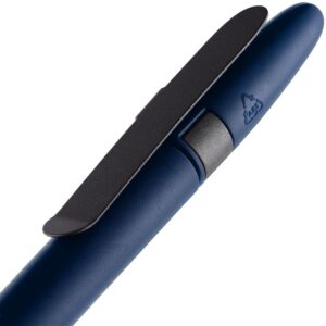 Ручка шариковая Prodir DS5 TSM Metal Clip, синяя с серым — изображение 6