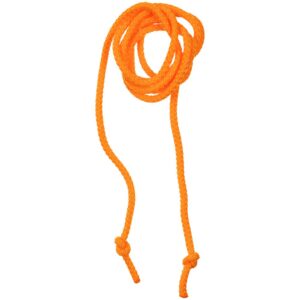 Круглый шнур Lasso L, оранжевый неон, 130 см — изображение 3