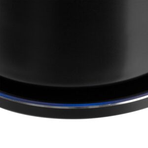 Кружка с подогревом и беспроводной зарядкой Dual Base ver. 2.0 Matt, черная — изображение 8