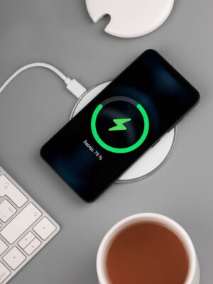 Кружка с подогревом и беспроводной зарядкой Dual Base ver. 2.0 Matt, белая — изображение 13