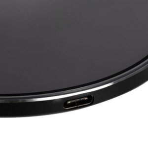 Кружка с подогревом и беспроводной зарядкой Dual Base ver. 2.0 Matt, черная — изображение 9