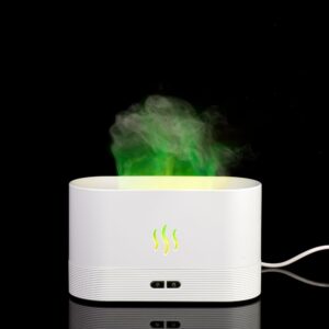 Увлажнитель-ароматизатор с имитацией пламени Fuego ver.2, белый — изображение 8