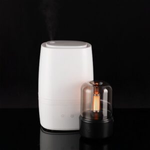 Увлажнитель-ароматизатор с подсветкой mistFlicker, черный — изображение 8