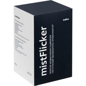 Увлажнитель-ароматизатор с подсветкой mistFlicker, черный — изображение 10