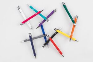 Ручка шариковая Keskus Soft Touch, темно-синяя — изображение 5