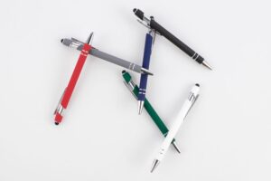 Ручка шариковая Pointer Soft Touch со стилусом, черная — изображение 5
