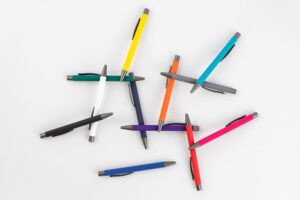 Ручка шариковая Atento Soft Touch, фиолетовая — изображение 5