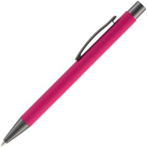 Ручка шариковая Atento Soft Touch, розовая — изображение 2