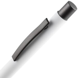 Ручка шариковая Atento Soft Touch, белая — изображение 4