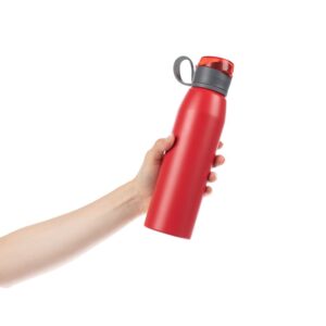 Бутылка для воды Billy Gym, матовая красная — изображение 4