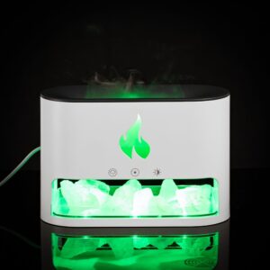 Увлажнитель-ароматизатор Fusion Blaze с имитацией пламени, белый — изображение 11
