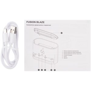 Увлажнитель-ароматизатор Fusion Blaze с имитацией пламени, белый — изображение 9