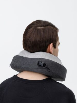 Дорожная подушка Piligrim, серая — изображение 15