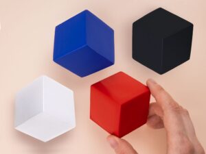 Антистресс «Кубик», красный — изображение 4