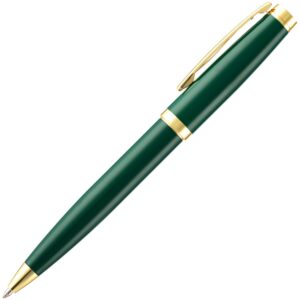 Ручка шариковая Letra Gold, глянцевая, темно-зеленая — изображение 2