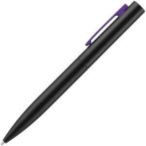 Ручка шариковая Inkolor, черная с фиолетовым — изображение 3