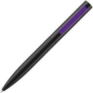 Ручка шариковая Inkolor, черная с фиолетовым — изображение 2