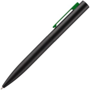 Ручка шариковая Inkolor, черная с зеленым — изображение 3