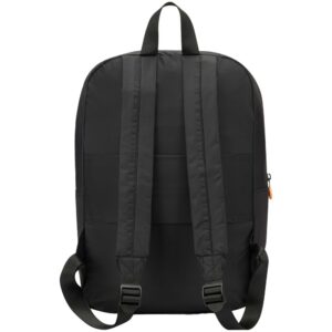 Складной рюкзак Compact Neon, черный с оранжевым — изображение 4