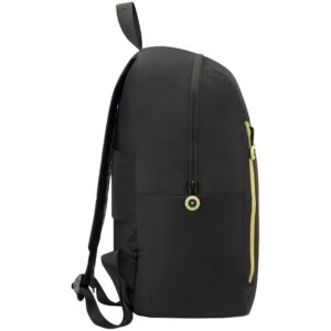 Складной рюкзак Compact Neon, черный с зеленым — изображение 3