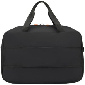 Сумка дорожная Compact Neon, черная с оранжевым — изображение 3
